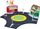 Set loje Bburago City Roundabout 18-31520, maket rrethrrotullimi, shkallë 1:43, blu