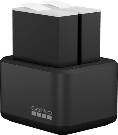 Полнач за батерии GoPro Dual, со 2 Enduro батерии, црн