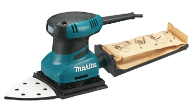 Rrypinosje orbitale Makita BO4565K, 200W, taban 112 x 190 mm, blu