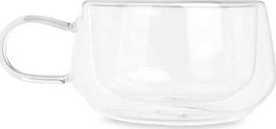 Set filxhanësh Vivalto, 6 copë, xham me fund të dyfishtë, 280ml, transparent