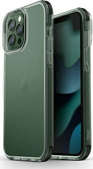 Kllapë telefoni Uniq Combat për iPhone 13 Pro Max 6.7", transparente, jeshile