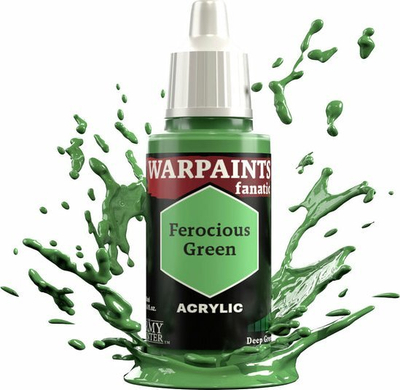 Ngjyrë akrilike The Army Painter Warpaints Fanatic Ferocious Green, 18ml, jeshile
