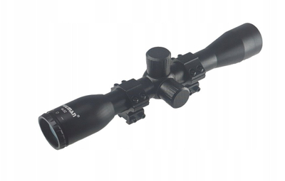 Teleskop rifleskop Beeman 4x32 IB-5007, zmadhim 4x, objektiv 32 mm, i zi