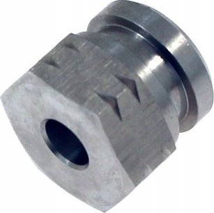 Lidhës çeliku TurboWorks S.S HOSE END, M10x1.0, kokë gjashtëkëndore 17mm, argjendtë