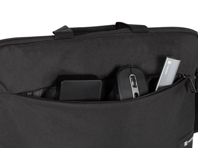 Çantë dore për laptop Natec GOA, 15.6", e hirtë / e zezë 4