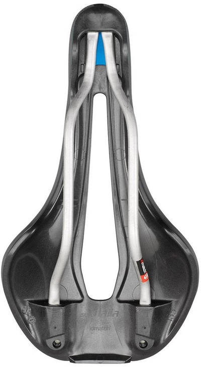 Седло за велосипед Selle Italia Flite Boost Gravel TI 316 Superflow S3, титан, црна