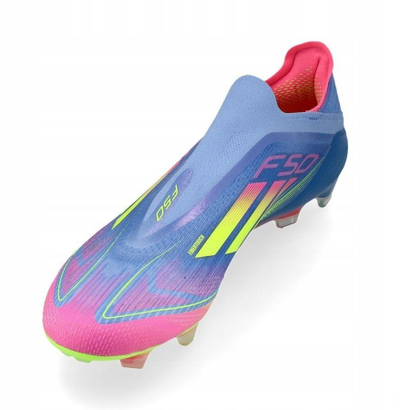 Çizme futbolli Adidas F50 Elite LL FG, për fushë natyrale, pa lidhëse, shumëngjyrëshe