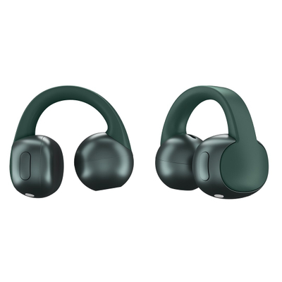 Kufje wireless Motorola Moto Buds Loop, in ear, me kasë karikimi, jeshile të errëta