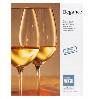Сет чаши за вино Schott Zwiesel Elegance, 340 ml, кристал TRITAN, проѕирни