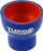 Reduktues i drejtë silikoni TurboWorks Pro, 51-63mm, blu