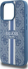 Mbulesë telefoni Guess 4G Stripe, MagSafe, për iPhone 16 Pro Max, blu