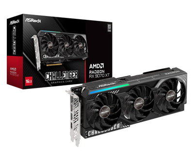 Kartelë grafike Asrock Challenger RX9070XT 16GB