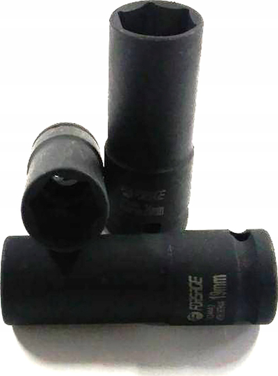 Çelës goditës Forsage F-4458517TH44, 17mm, 6-këndor, 1/2", i zi
