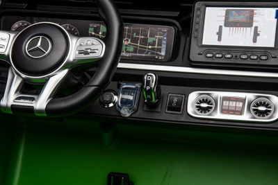 Makina elektrike për kalamoj Mercedes G63 XXL, 24V, 4x4, jeshile