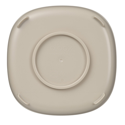 Pjatë fëmijësh b.box 2 in 1 Suction Plate, me vakum, me ndarje, blu Ocean