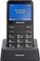 Telefoni Panasonic KX TU155, ekran i madh, butona të mëdhenj, i zi