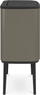 Kosh plehrash Brabantia BO Touch Bin, 3x11L, me kapak Touch, platini