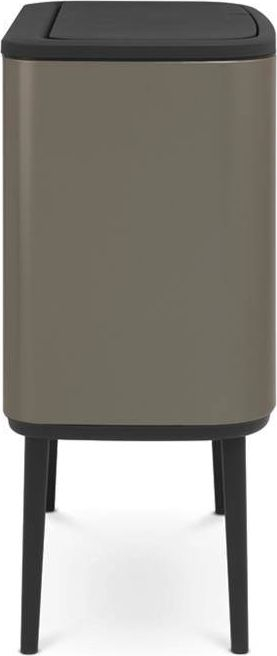 Kosh plehrash Brabantia BO Touch Bin, 3x11L, me kapak Touch, platini