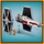 Lodër me lego ndërtimi LEGO Star Wars 75393 TIE Fighter edhe X-Wing, 1063 copa, 9+, me ngjyra nga të gjitha