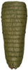 Qese gjumi Pajak Quest Quilt, trekking kamping, olive