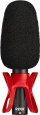 Mикрофон шатган RODE VideoMic GO II, компактен, за камера и паметен телефон, црн