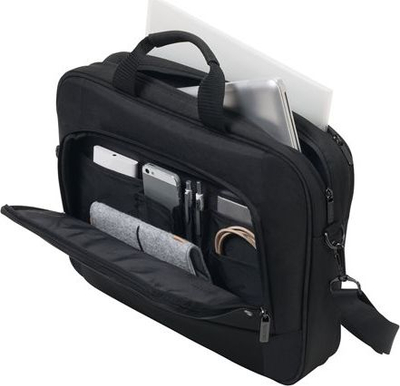Çantë laptopi Dicota Eco Top Traveller Base, 17.3", RPET, e zezë