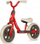 Biçikletë balancuese Qplay Balance Bike Trainer, për kalamaj 2-4 vjeç, me rrota EVA, e kuqe