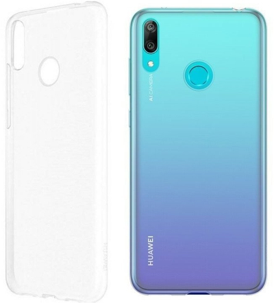 Këllëf telefoni Mocco Ultra Back Case për Huawei Y6 2019 Y6 Prime 2019, silikon 1 mm, transparent