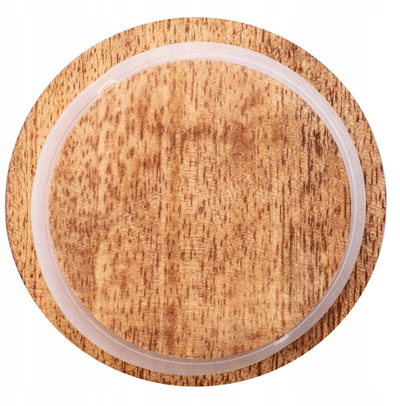 Дрвен капак Verlo, 60mm, со гарнитура, сет 3 парчиња