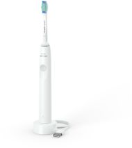 Furçë dhëmbësh elektrike Philips Sonicare Series 1100 SimplyClean, sonike, karikim USB, e bardhë gri
