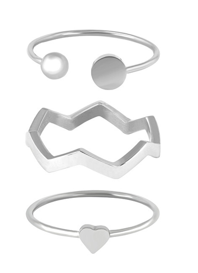 Set me unaza Troli Steel Design, 56 mm