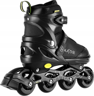 Rola inline Nils Extreme Blaster, me rregullim 31-34, ABEC 7, të zeza