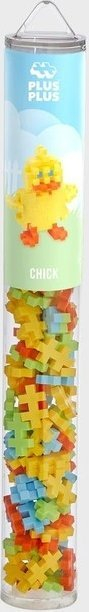 Сет за градење Плус Плус Chick Tube, 100 парчиња, шарен