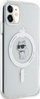 Mbulesë telefoni Karl Lagerfeld KLHMN61HFCCNOT për iPhone 11 XR, MagSafe, transparente