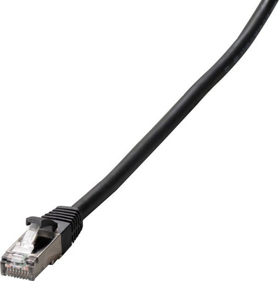 Kabllo rrjeti EFB Elektronik K5546SW.10, Cat6a S/FTP, 10 m, e zezë