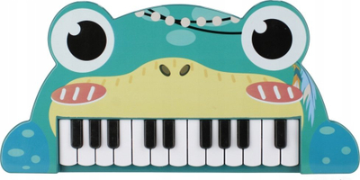 Organo muzikor MEGA CREATIVE Functional Organs Frog 524467, elektronik, për fëmijë, shumëngjyrësh