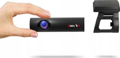 Kamerë makine Xblitz V4 Professional, dashcam e vogël, me ekran mrena, ngjyrë e zezë