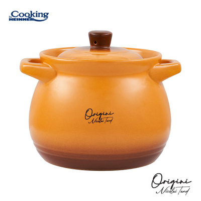 Tendë gatimi Heinner Origini Chef Nicolai Tand, 3L, qeramike, portokalli gradient