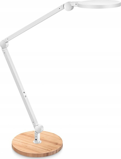 Lampë tavoline CEP GIANT LED, me rregullim të ngjyrës së dritës, lis me të bardhë