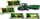 Set lodrash fermë Artyk Mini Farm Small Farmer, traktor me rimorkio, shumëngjyrësh