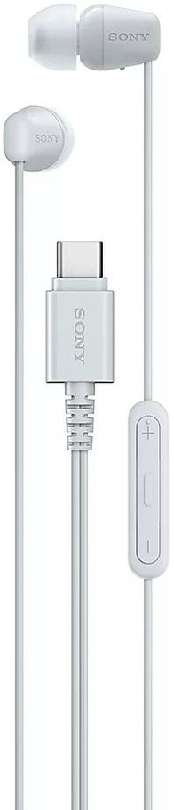 Kufje in ear Sony IER EX15C, USB C, me mikrofon, të bardha