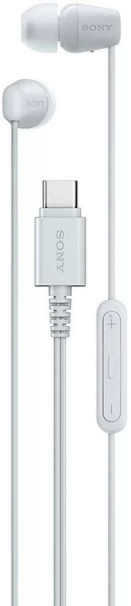 Kufje in ear Sony IER EX15C, USB C, me mikrofon, të bardha
