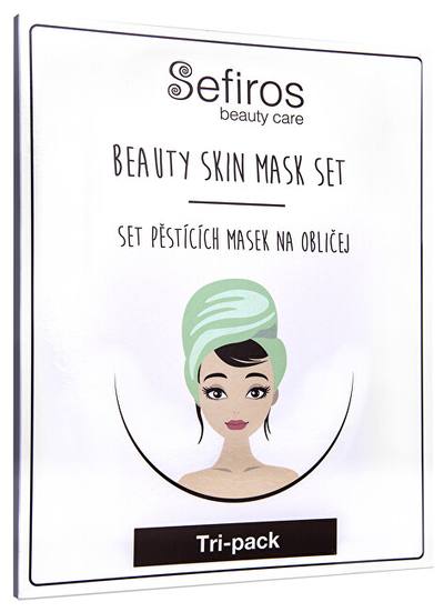 Set maskash Sefiros Beauty, 3 copë