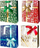 Çantë dhuratash Kukartka Christmas Bow QPM, letër, dizajn MIX
