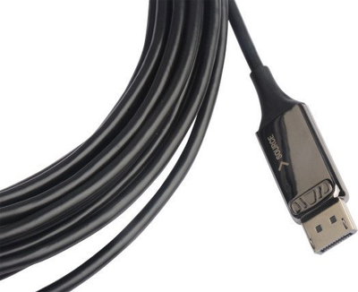 Kabllo DisplayPort Techly ICOC-DSP-HY-010, 10 m, 8K, e zezë