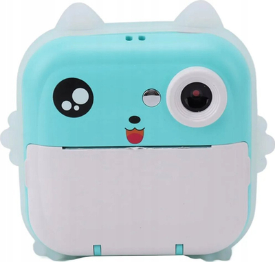 Mini printer termik Extralink EPP-004, Bluetooth, ekran 2.5", blu
