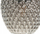 Lampë muri Beliani Modern, metal, xham i tymos gri