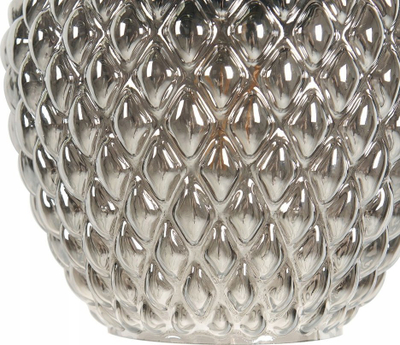 Lampë muri Beliani Modern, metal, xham i tymos gri
