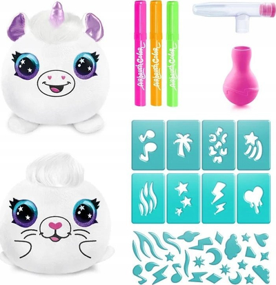 Set kreativ EPEE Project Plush NEON Refill, 10 markera, 20 shabllone