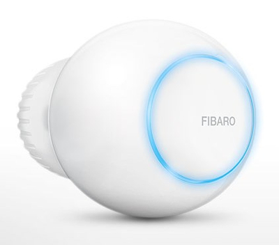 Kokë termostatike Fibaro Heat Controller FGT-001 ZW5 EU, inteligjente, Z-Wave, e bardhë